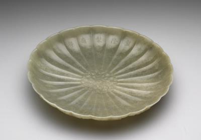 图片[2]-Floral-shaped jade dish, Mughal Empire-China Archive